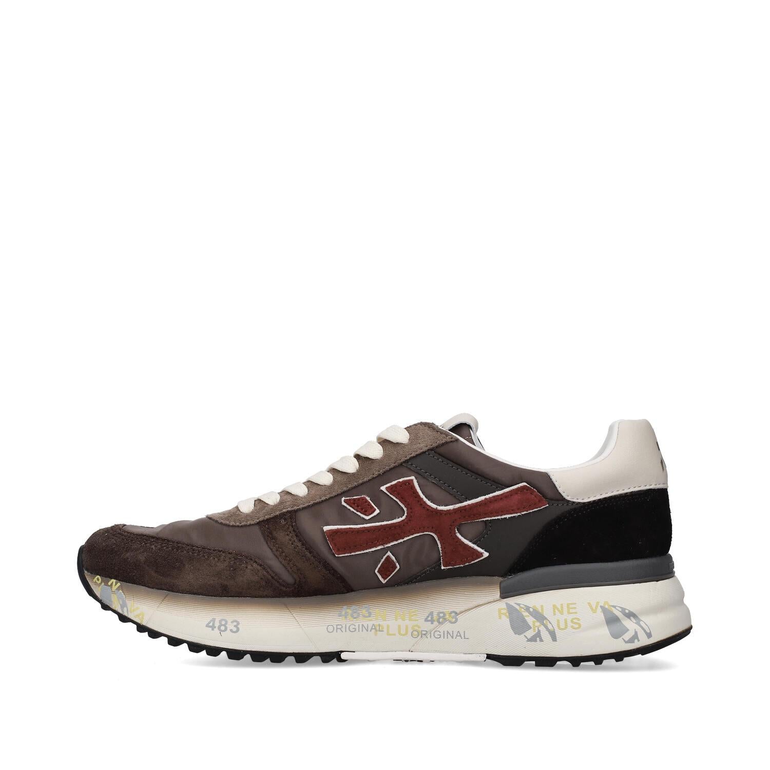 Sneakers MIck in Camoscio e Nylon Marrone MICK 7714 PREMIATA