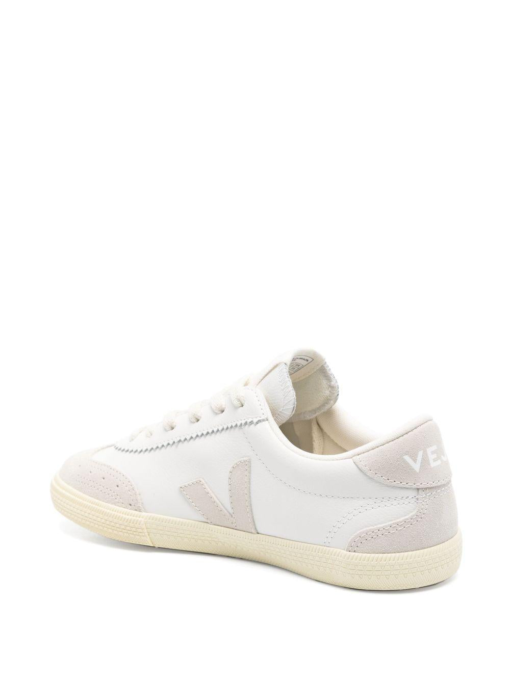 Sneakers Bianche in Pelle con Inserti Scamosciati VO2003852A WHITENATURAL VEJA