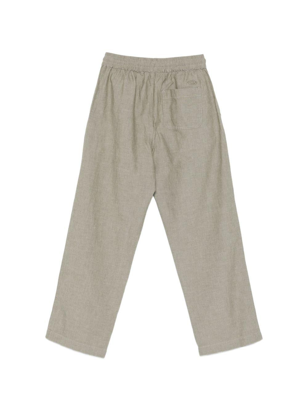 Pantaloni in cotone con coulisse J02659KXBSN K511 DIESEL KIDS
