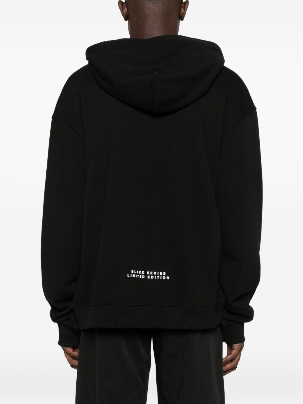 Felpa con Cappuccio e Stampa Grafica<BR/><BR/> NUW25267 009 IH NOM UH NIT