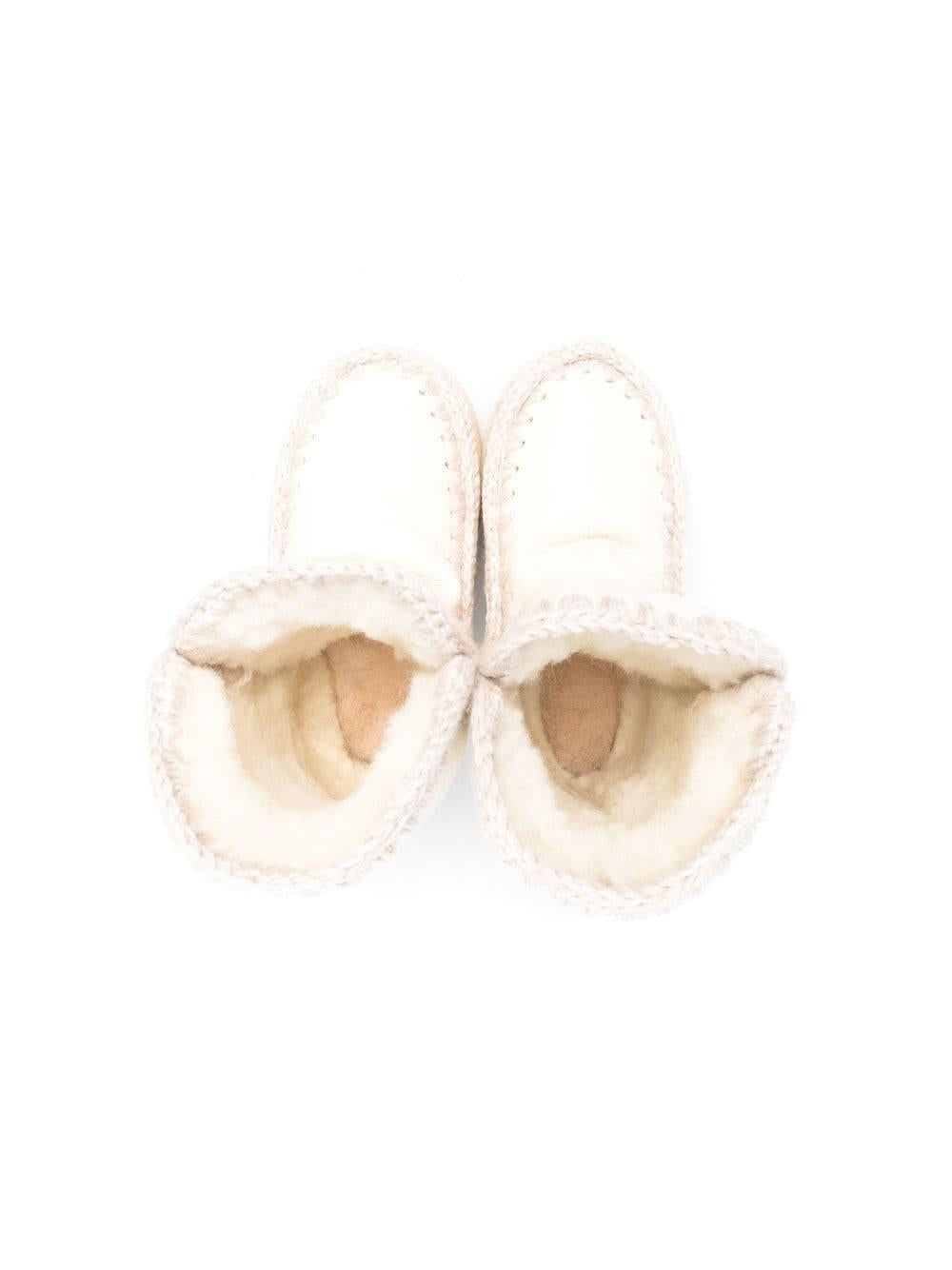 Stivali eskimo 24 bianco gesso