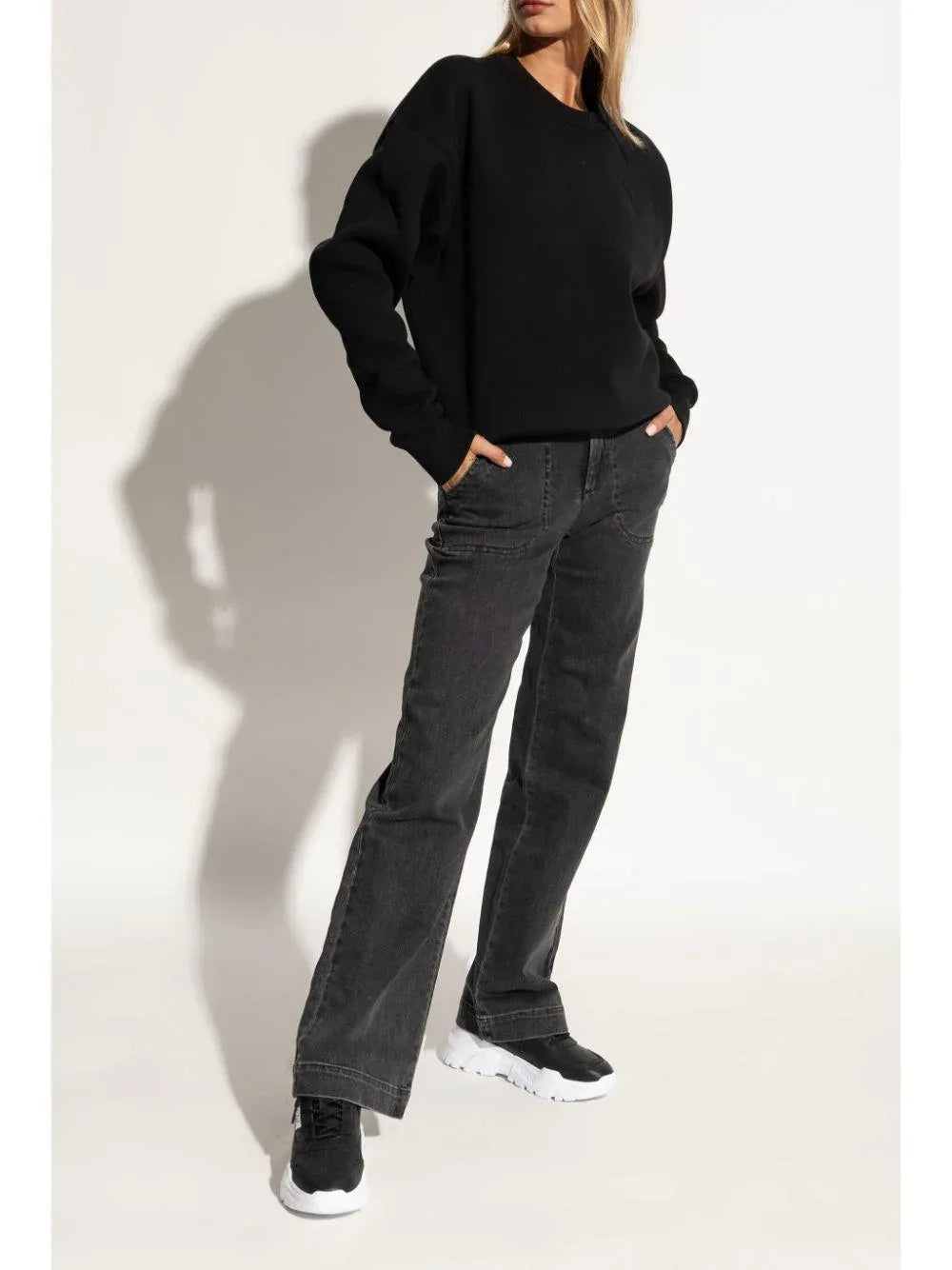 Sneakers Speedtrack dis. sc2 nero/bianco - Preludio Moda