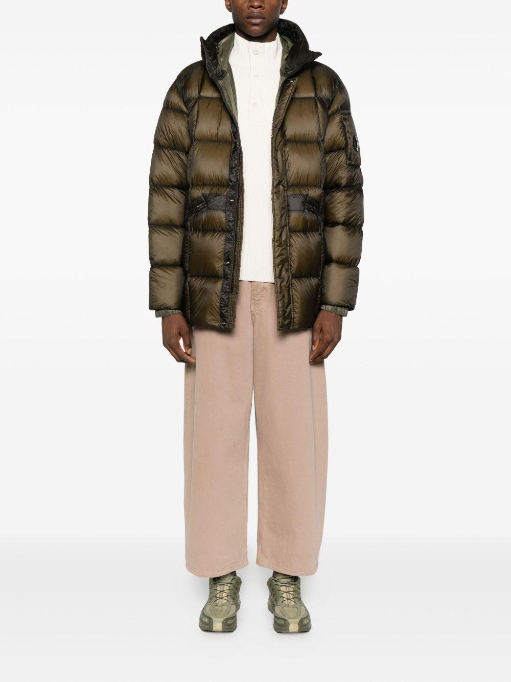 Giacca tTrapuntata con Cappuccio e Zip 19CMOW182A110416A 683 CP COMPANY