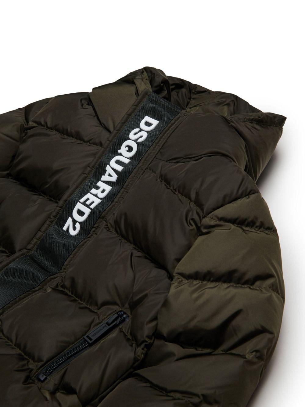 Piumino con Cappuccio DQ3084D00BN DQ518 DSQUARED KIDS