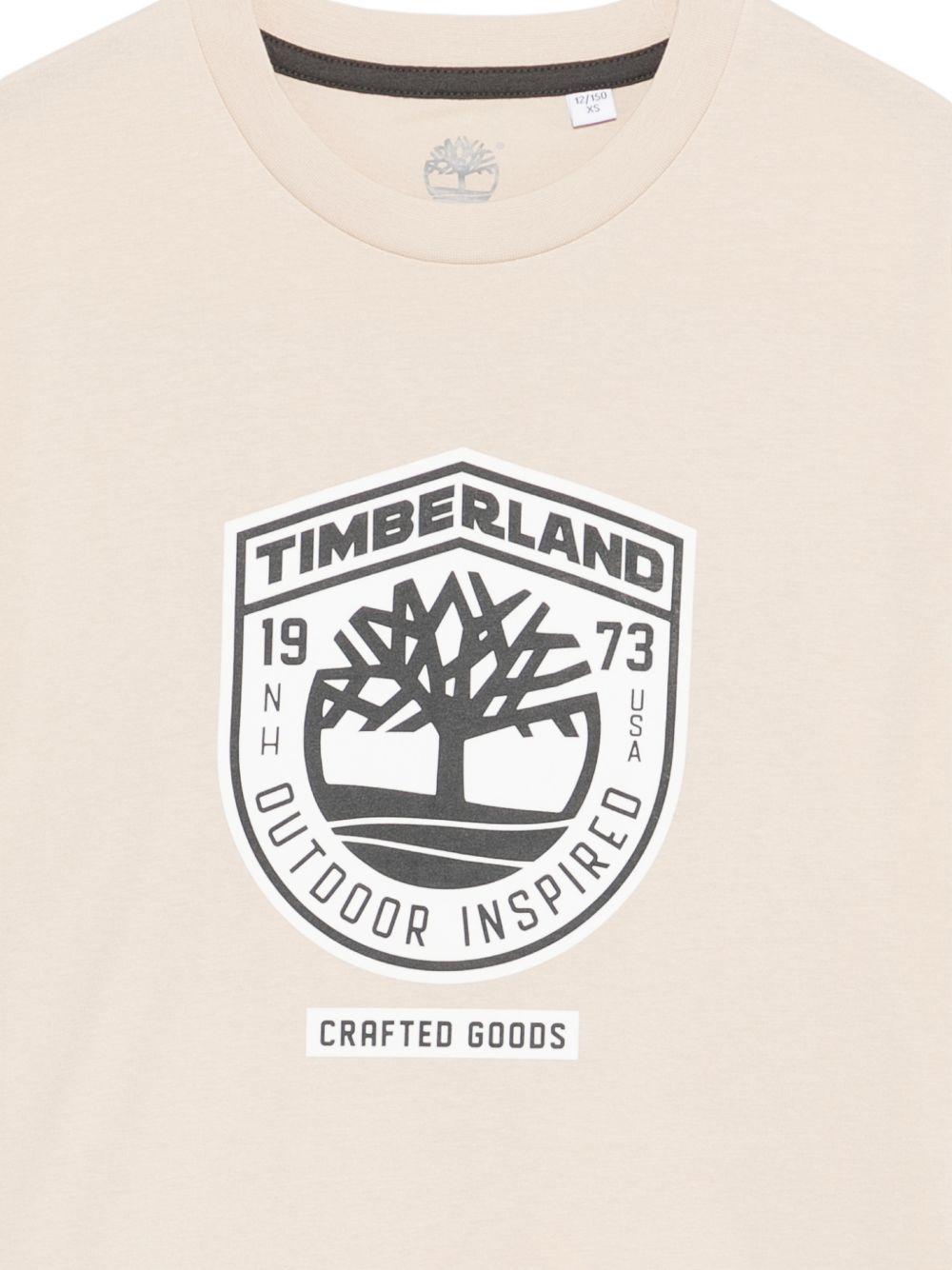 T-shirt girocollo in cotone T60791 192 TIMBERLAND KIDS
