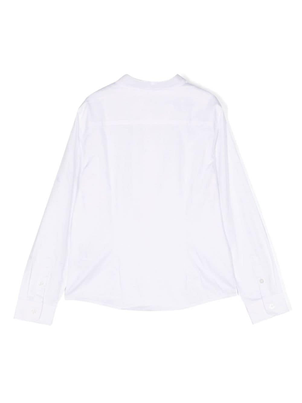 Camicia bianca basic 6R4C861NVYZ F1D4 EMPORIO ARMANI KIDS