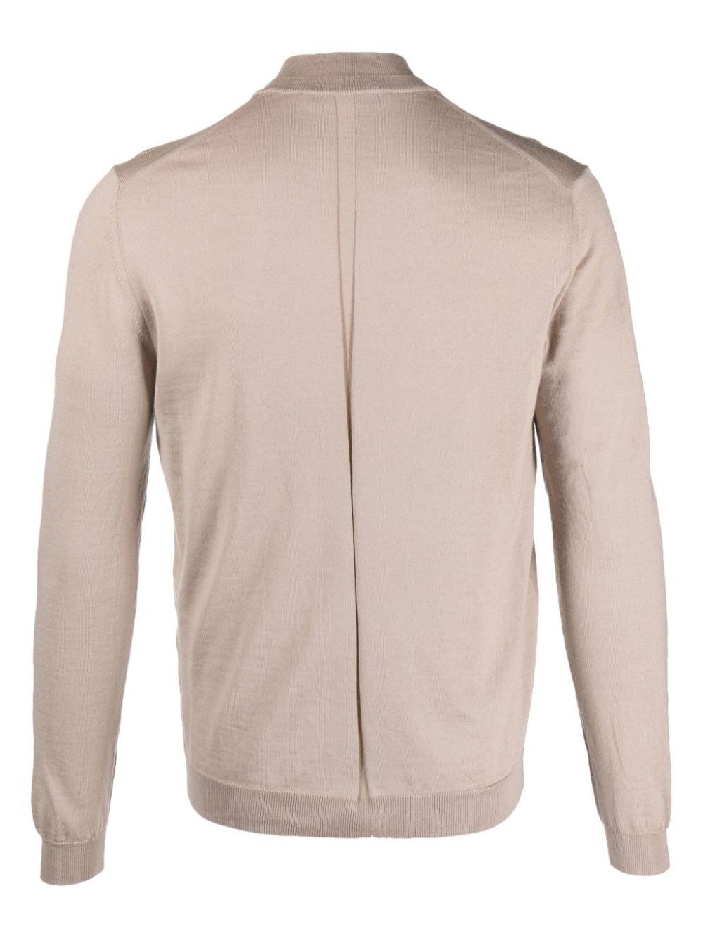 Maglione Uomo Beige Lana