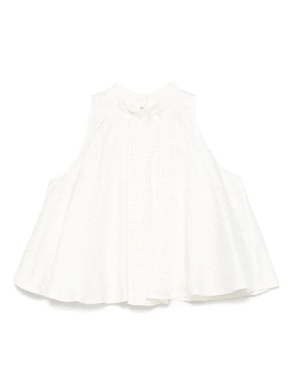 Abito avorio logo monogram all-over - Preludio Moda