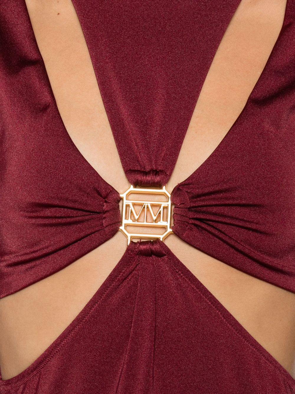 Abito con Dettaglio Cut Out e Inserti Dorati WLG90 0907 MARGHERITA MAZZEI