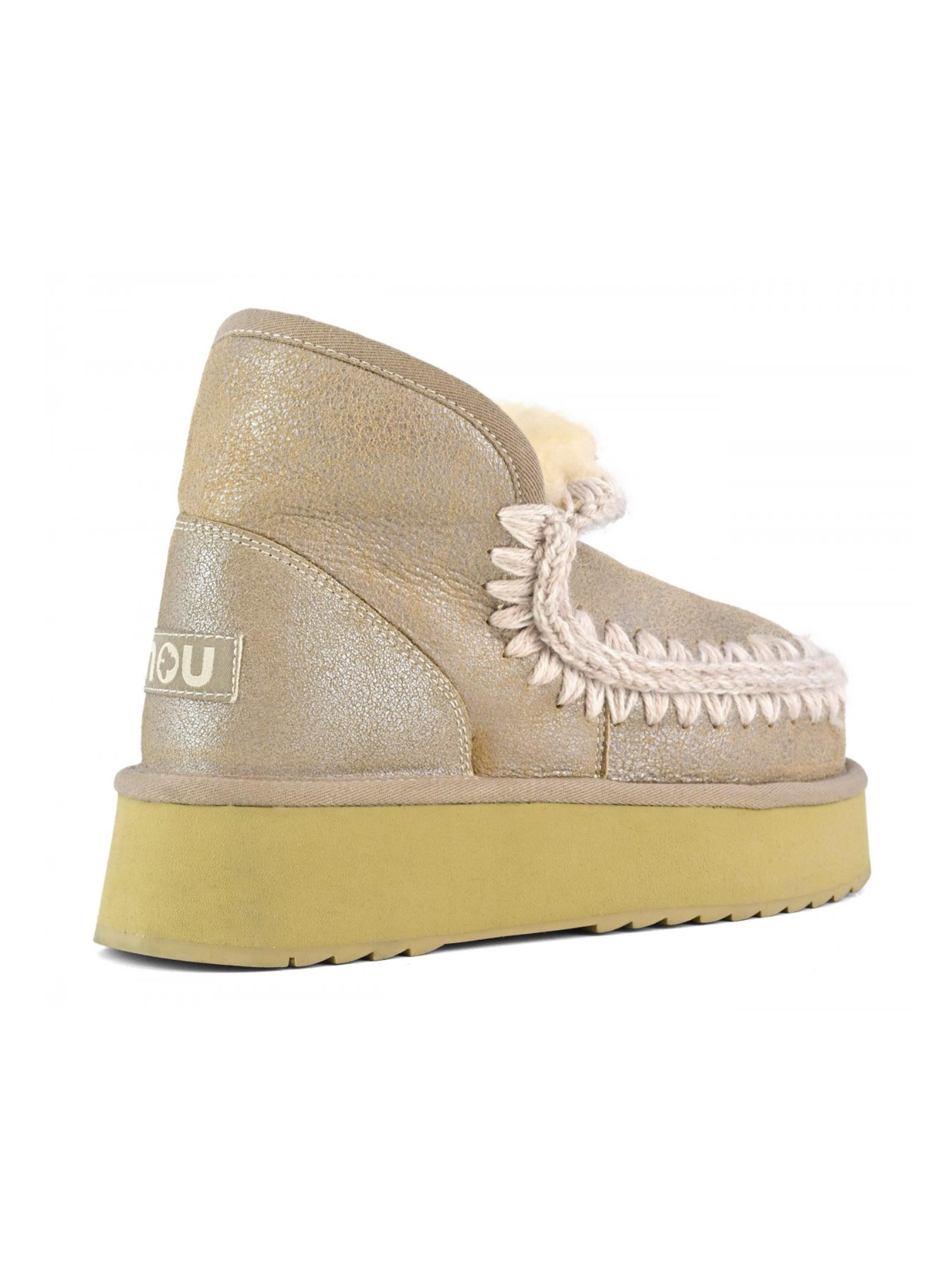 Stivale mini eskimo 18 boot pietra metallica MUFW681000B STME MOU