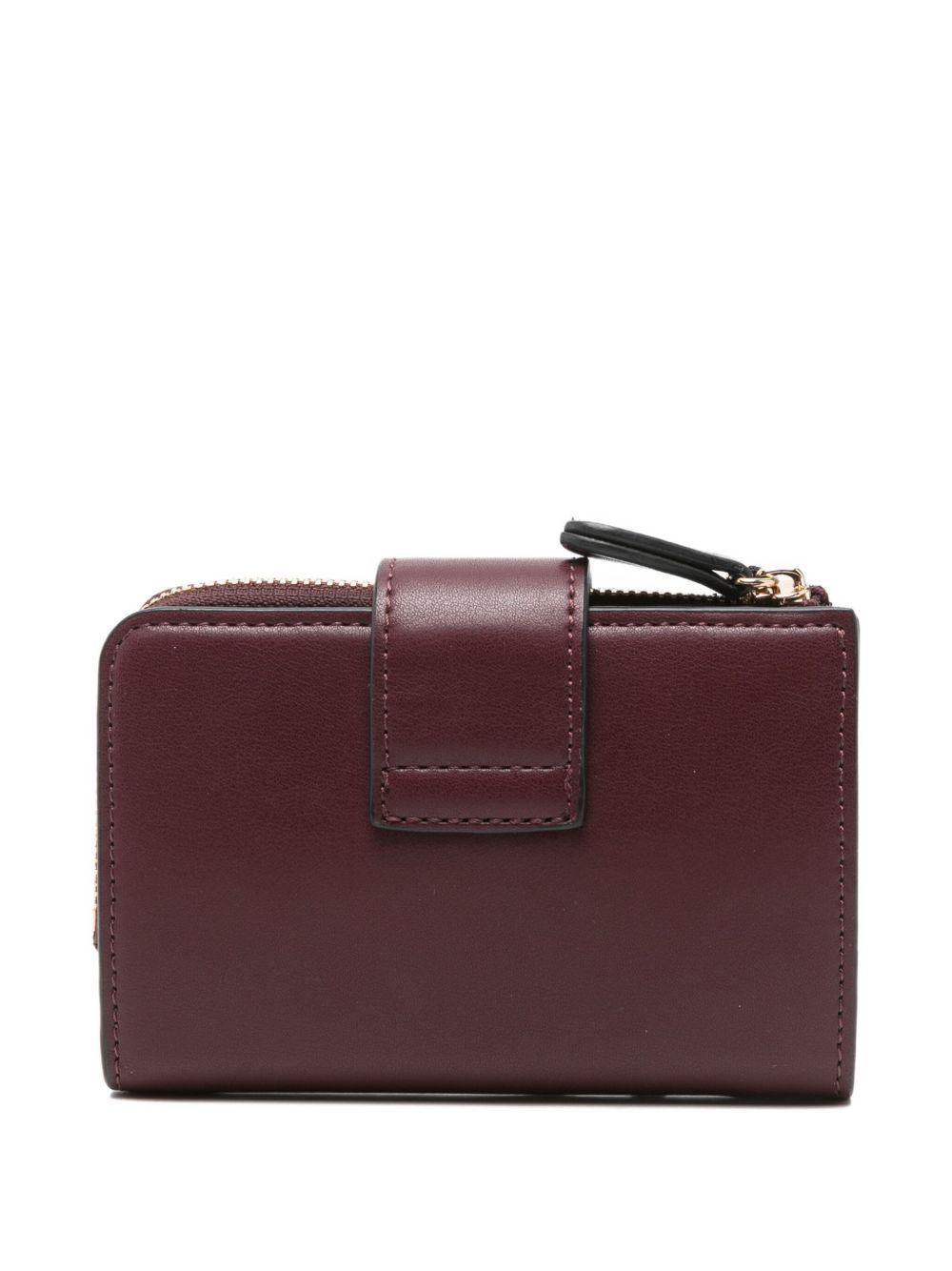 Portafoglio viola con patta e dettagli dorati 252TL8014 12635 TWINSET