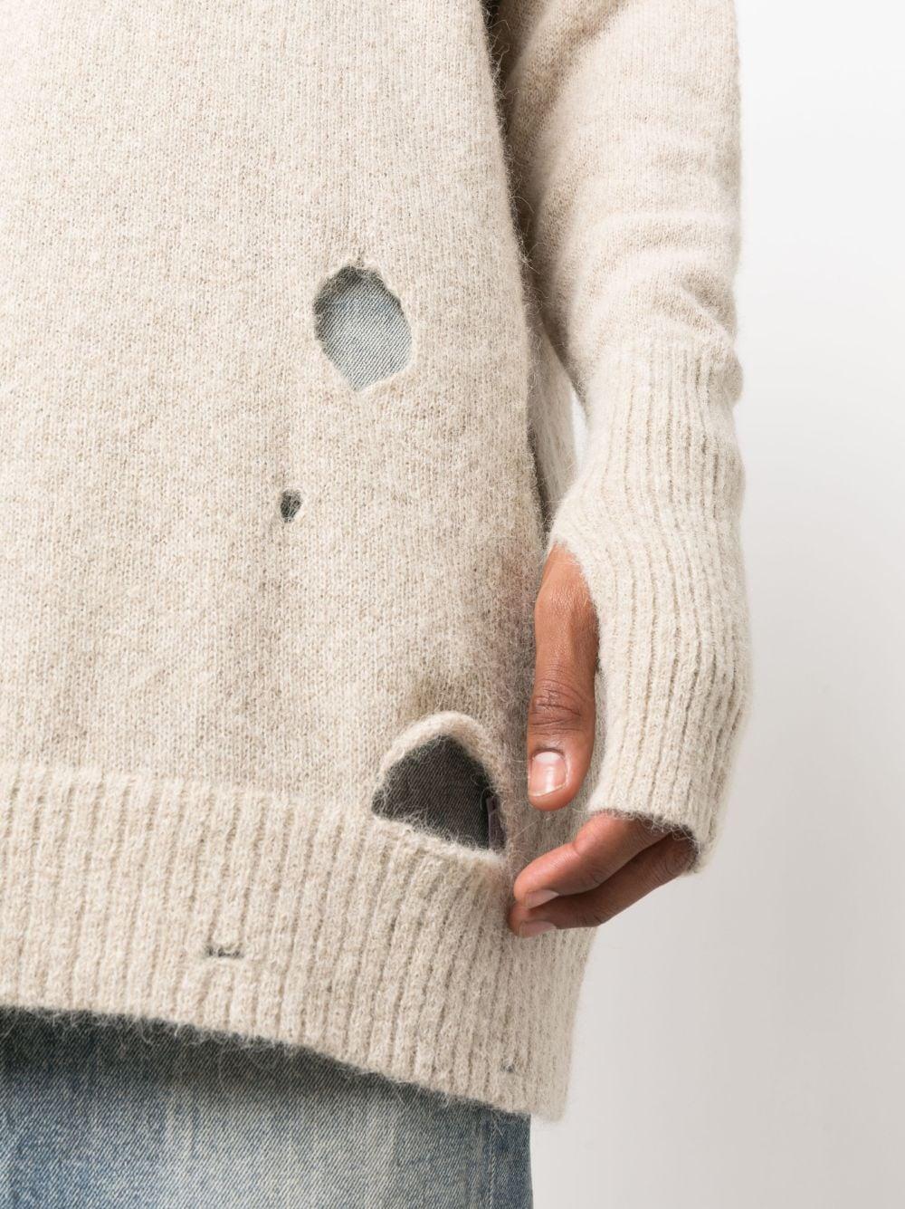 Maglione Donna Beige Lana
