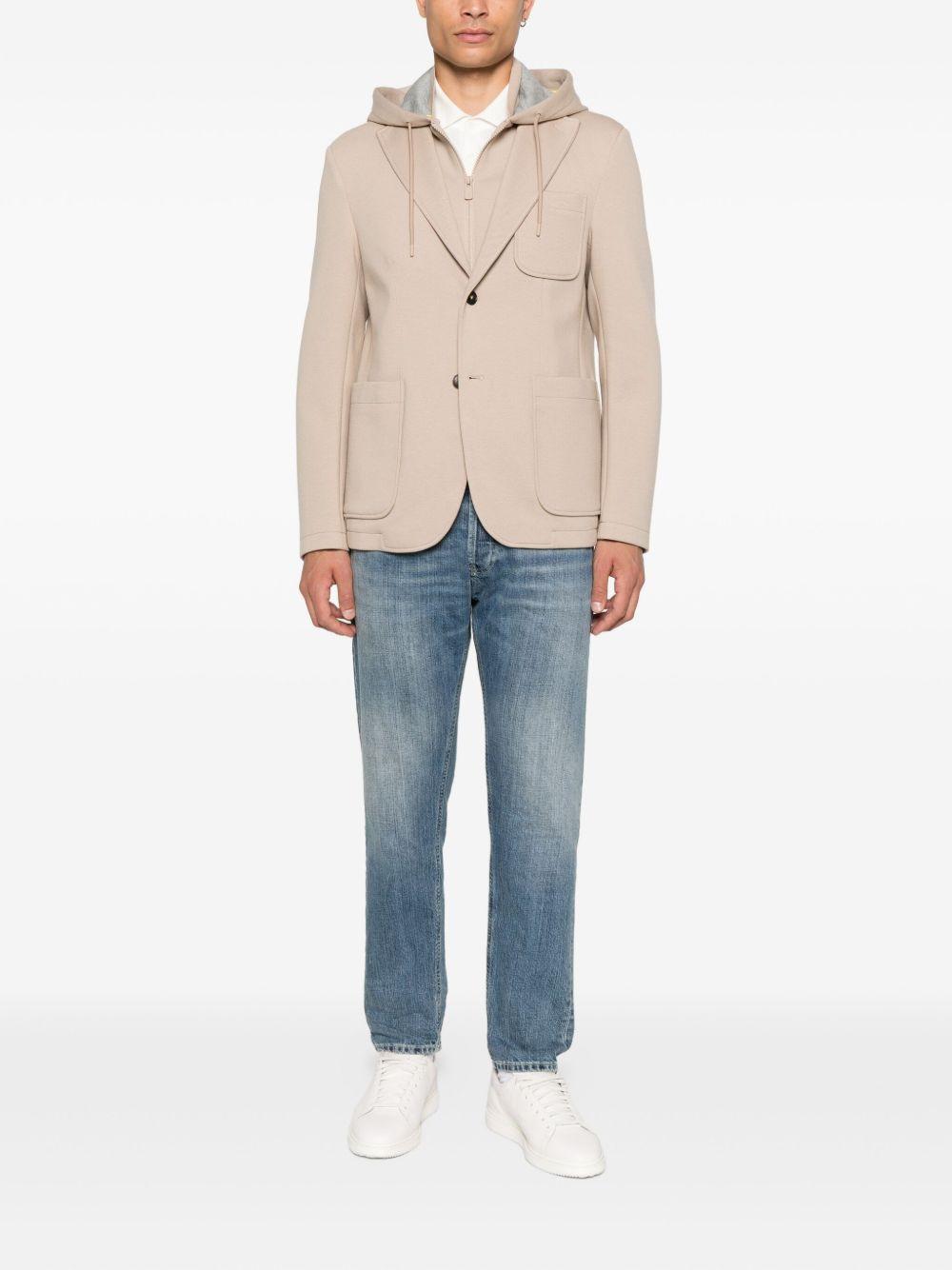 DONDUP Jeans blu a gamba dritta in denim UP576DFE313ULL5DUW25 800 DONDUP