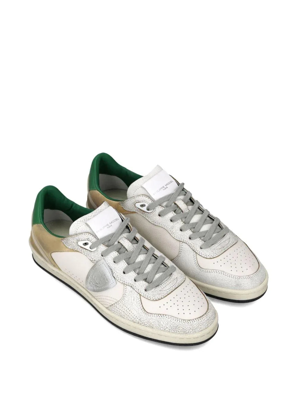 Sneakers Bianche e Verdi PGAL - Preludio Moda