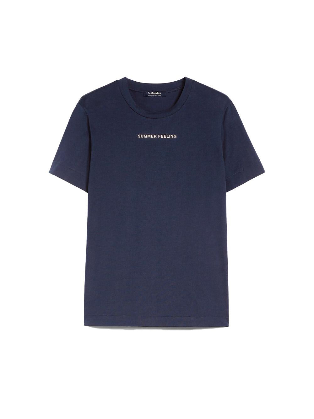 T-shirt blu summer feeling 2519971033600 009 MAX MARA 'S