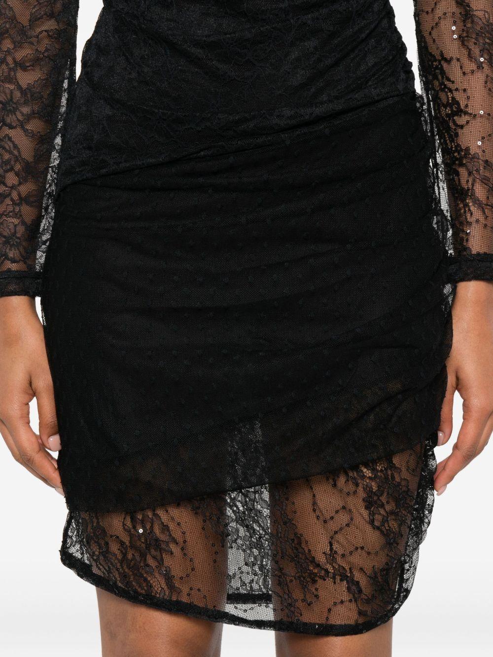 Top blu a righe con chiusura zip - Preludio Moda