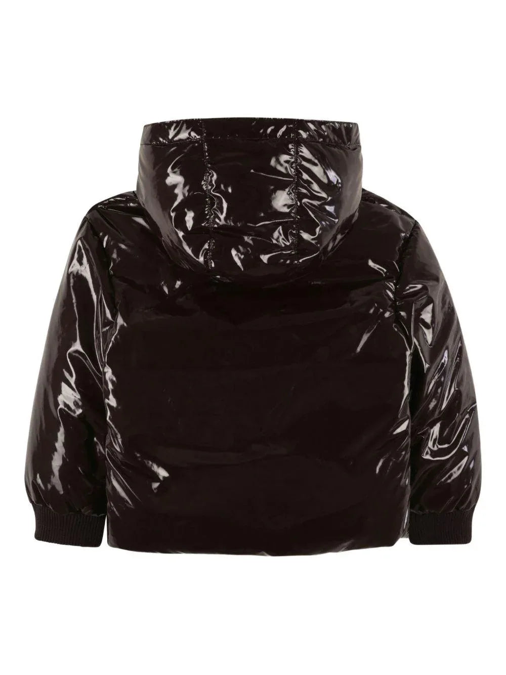 Piumino Imbottito con Cappuccio e Bottoni a Pressione - Preludio Moda