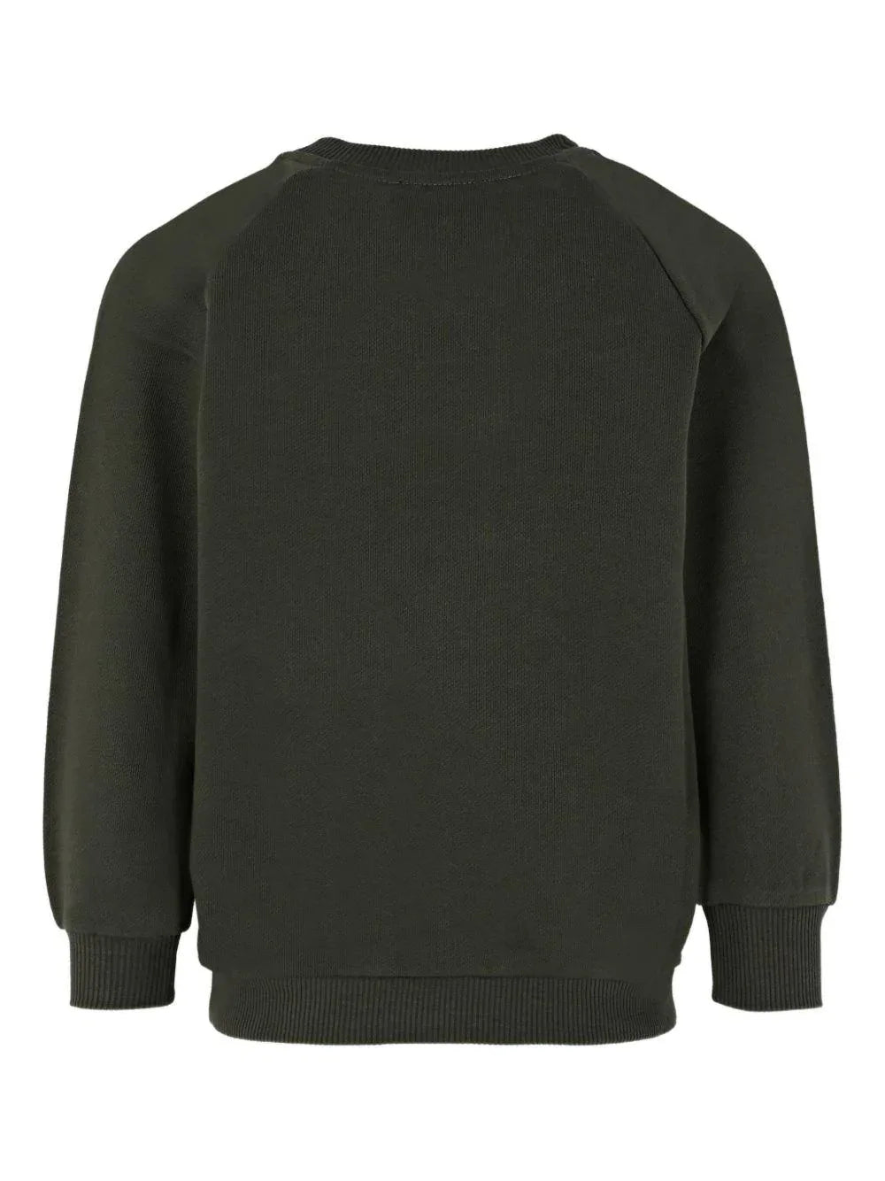 Felpa Verde con Logo Ricamato - Preludio Moda