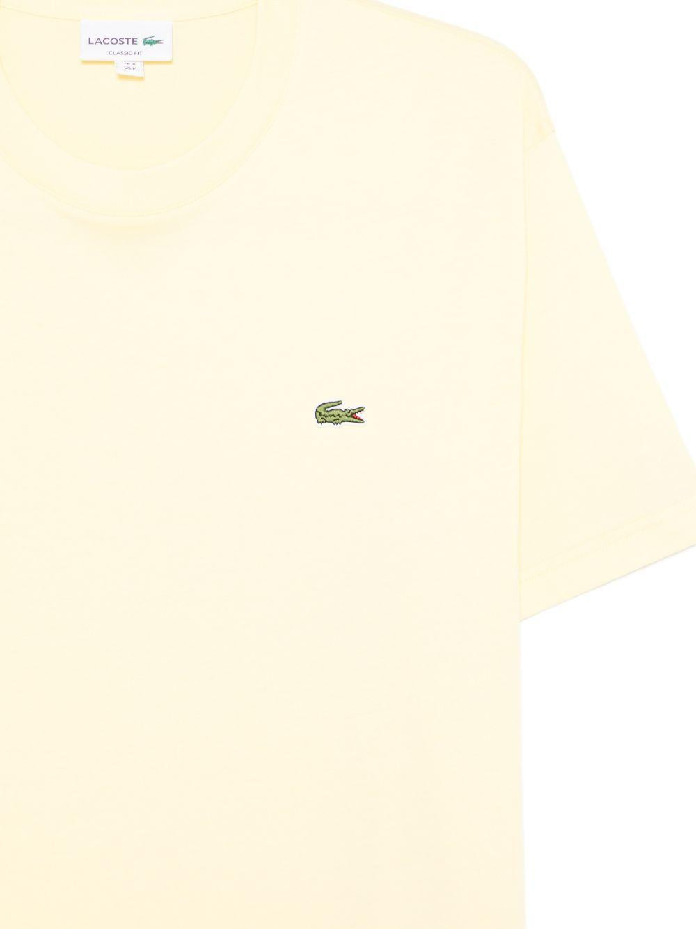T-shirt in cotone girocollo TH7318 107 LACOSTE