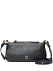 Borsa a spalla rettangolare in pelle