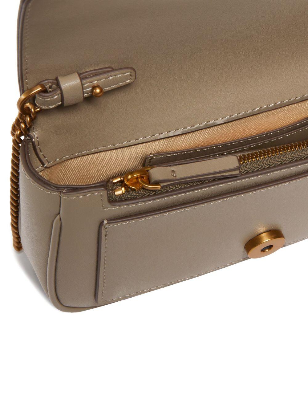 Mini Borsa in Pelle Marrone - Eleganza e Iconicita' 100061A0F1 I68Q PINKO