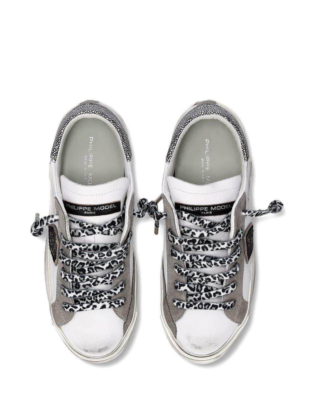 Sneakers Basse in Pelle con Punta Tonda PRLD VML2 PHILIPPE MODEL