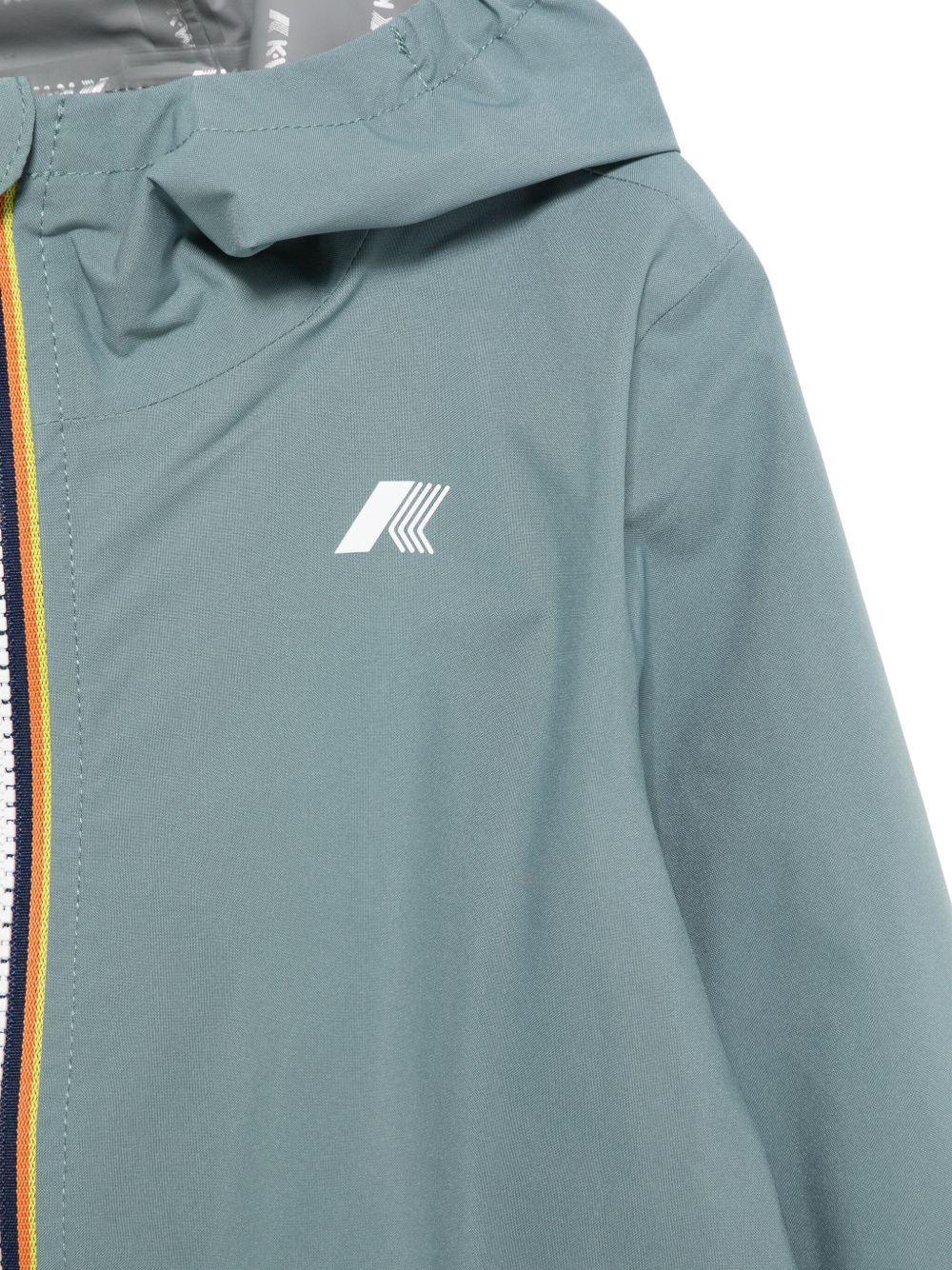 Giubbino P.Jack stretch dot verde iron - Preludio Moda