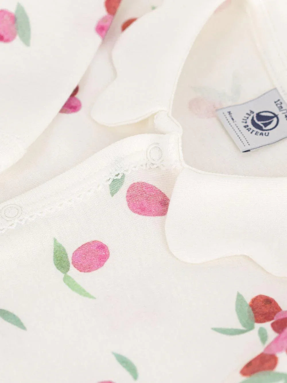 Tutina crema con fantasia ciliegie - Preludio Moda