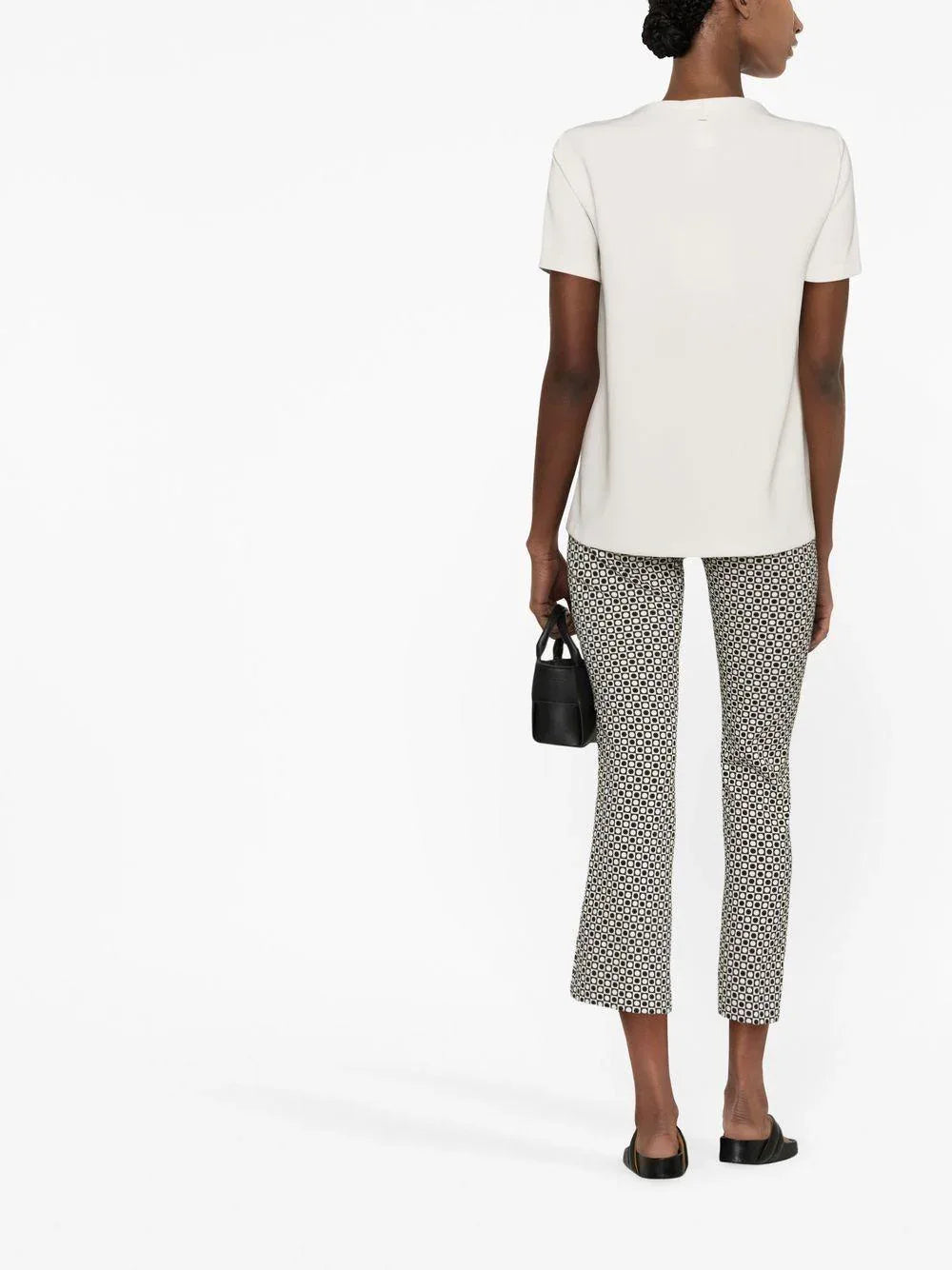 T-shirt avorio baisc - Preludio Moda