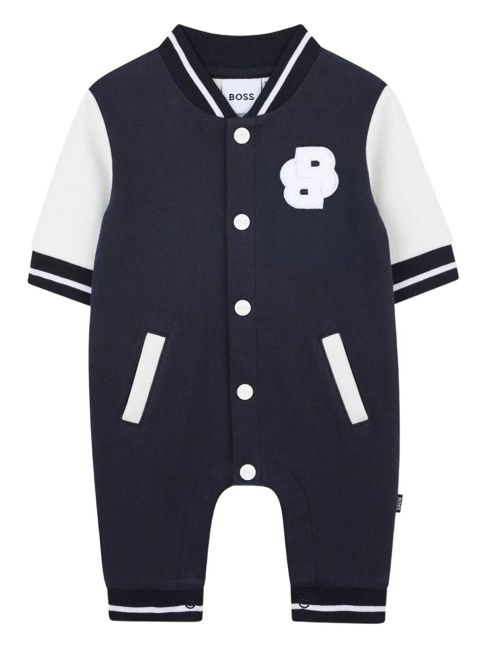 Tutina BOSS Kidswear Blu con Logo - Preludio Moda