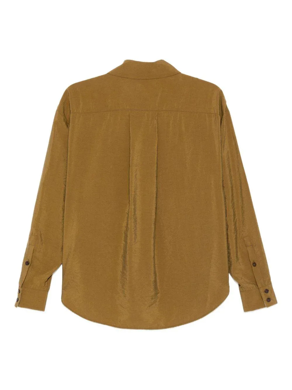 Camiccia Abbottonata Marrone - Preludio Moda