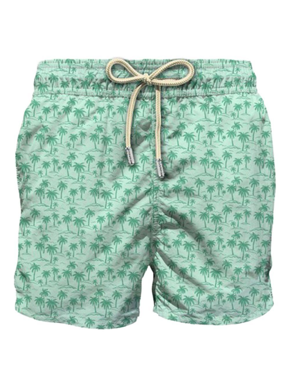 Costume comfort light verde fantasia palme COM0009 01742H MC2 SAINT BARTH