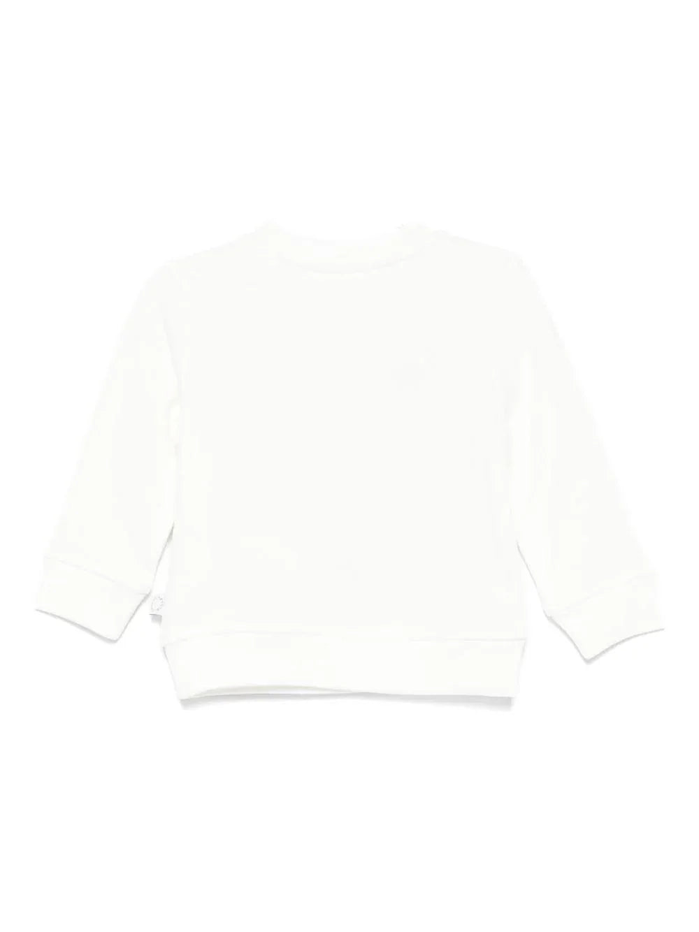 Felpa Bianca con Stampa a Fiori - Preludio Moda