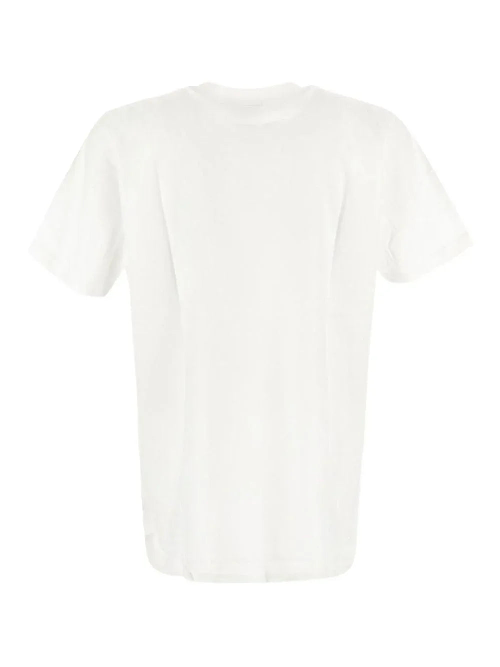 T-shirt Bianca con Stampa - Preludio Moda