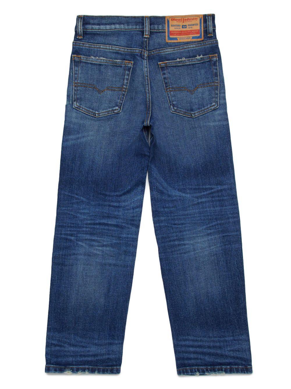 Jeans mini strappi effetto schiarito - Preludio Moda
