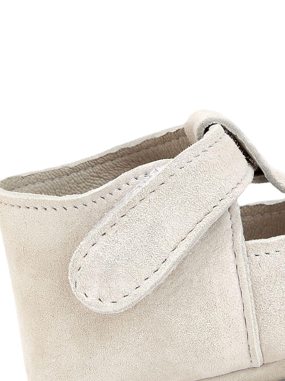 Scarpina avorio in pelle scamosciata - Preludio Moda