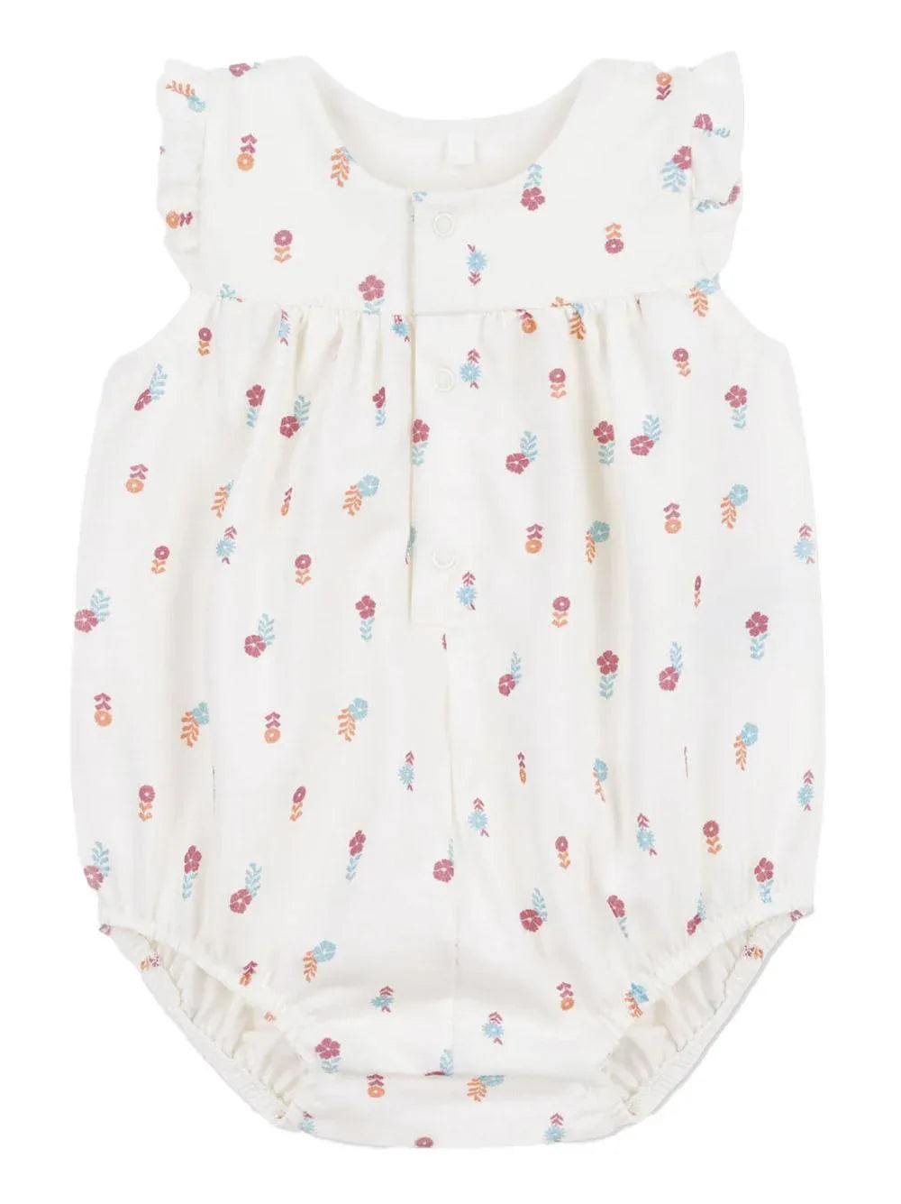 Tutina crema con fantasia floreale - Preludio Moda