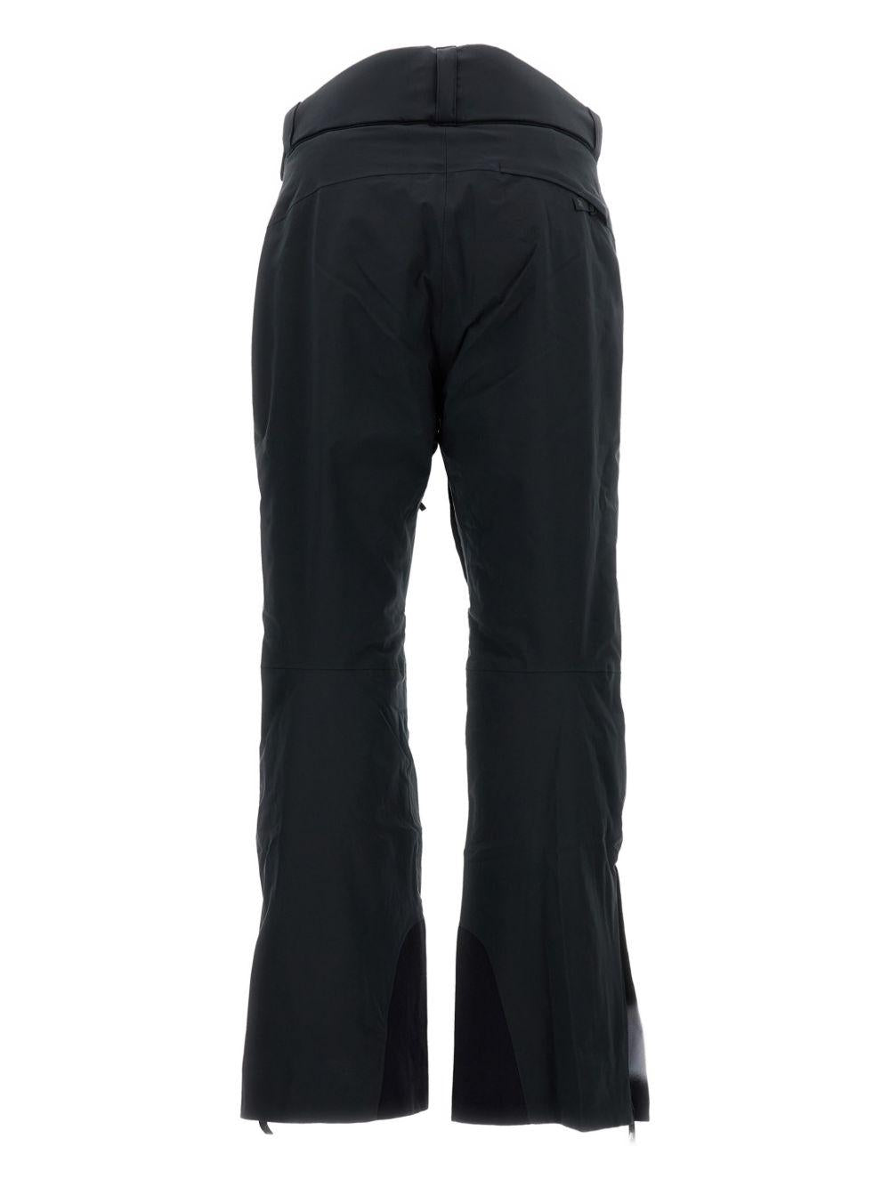 Pantaloni neri con logo e tasche con zip K6126VW USY K-WAY
