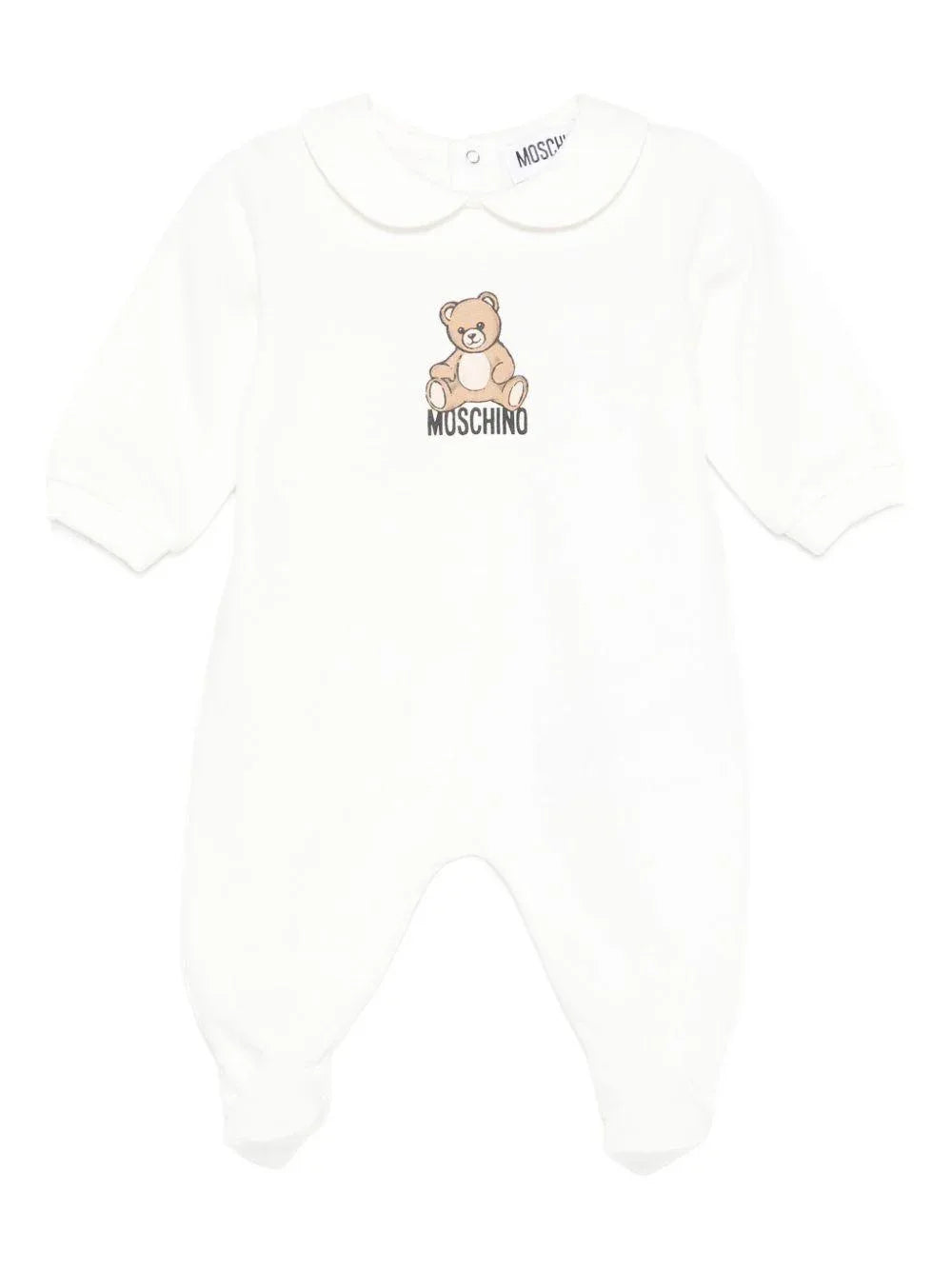 Tutina con Stampa Teddy e Colletto Peter Pan - Preludio Moda