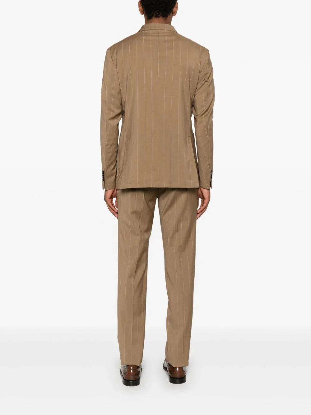 Abito beige gessato - Preludio Moda