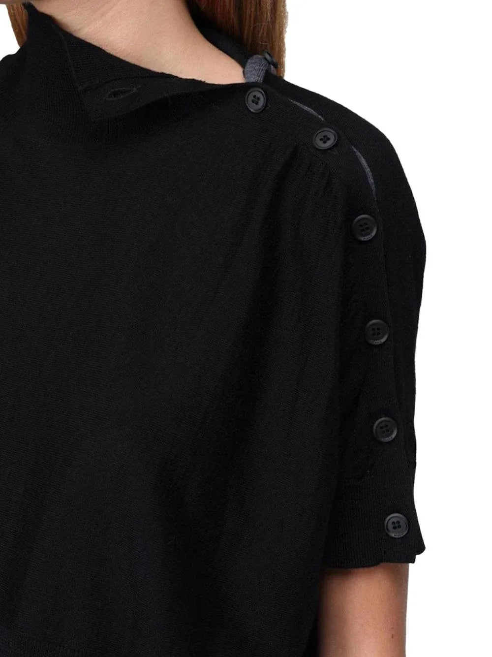 Maglia Baverino nera - Preludio Moda