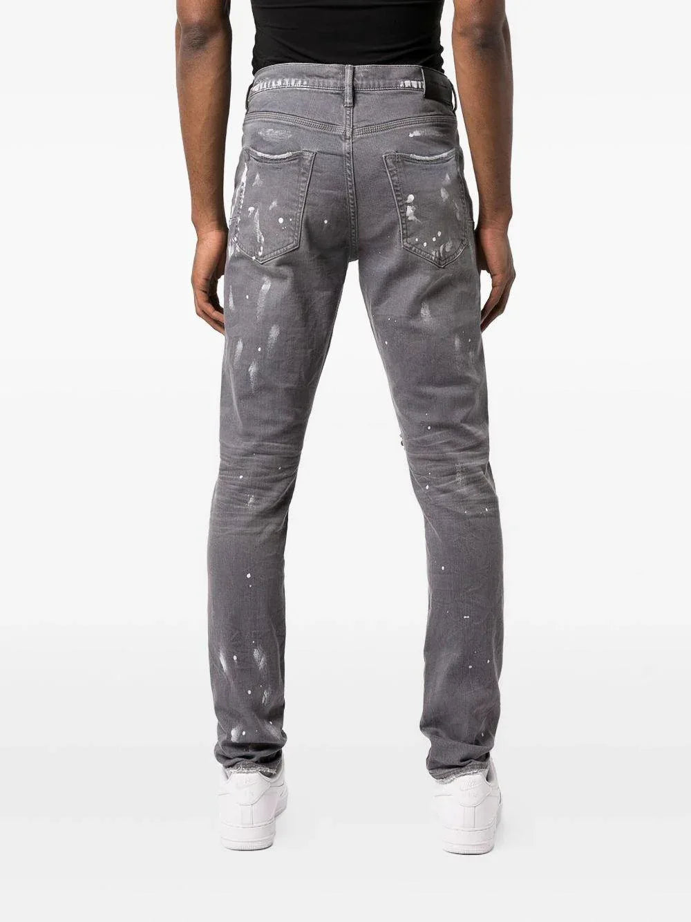 Jeans Slim con Effetto Vissuto - Preludio Moda