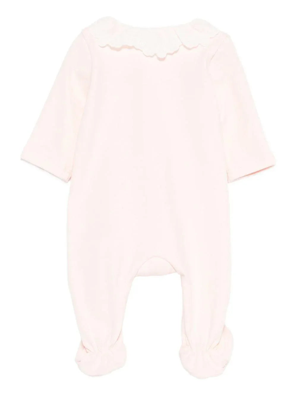 Set Neonato con Stampa e Colletto a Smerlo - Preludio Moda