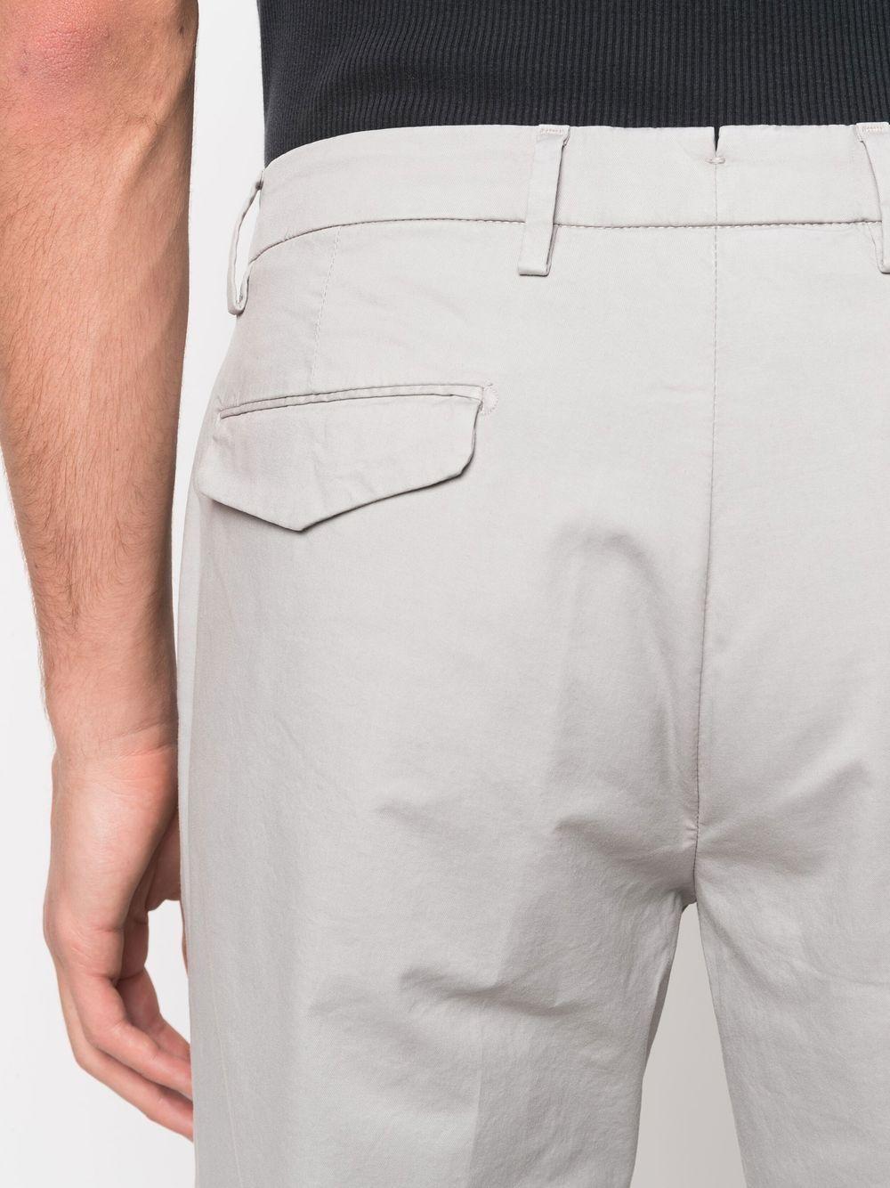 Pantalone grigio chiaro in tinta unita BG21V322070 050 BRIGLIA