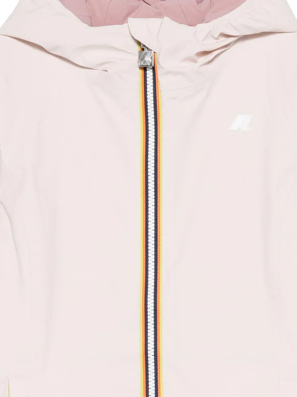 Giacca rosa con zip e cappuccio - Preludio Moda