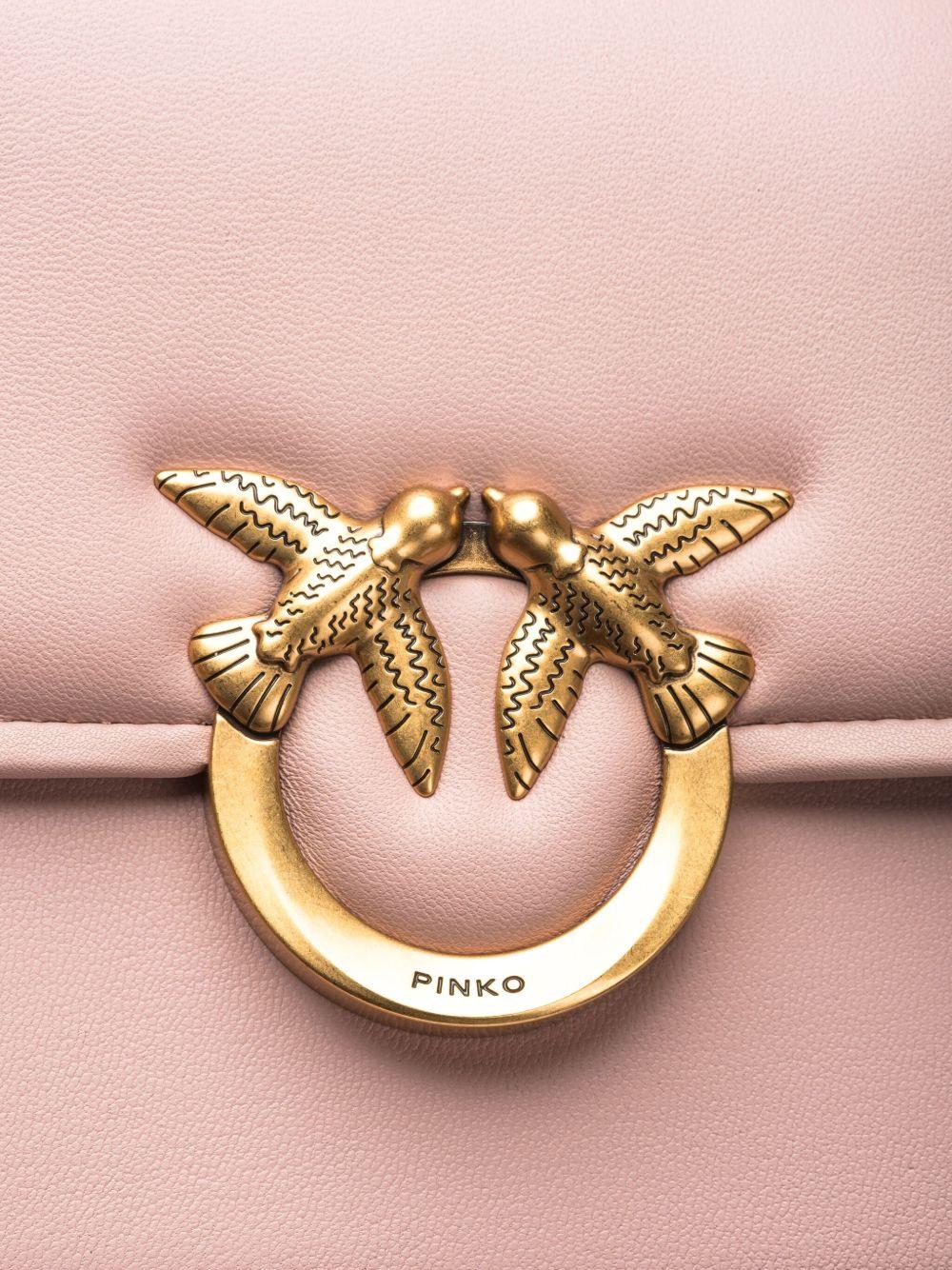 Borsa love box rosa cipria