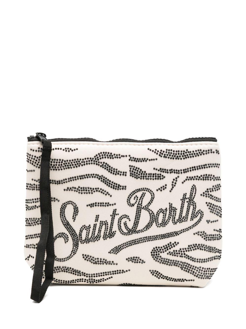Pochette con strass e zip ALI0032# 00271L MC2 SAINT BARTH KIDS