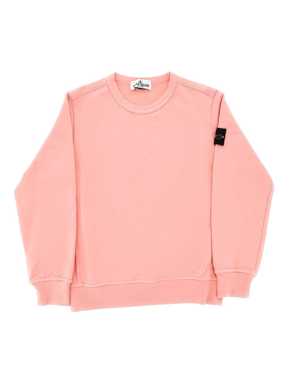 Felpa in cotone girocollo L1S166100005S0040 V008D STONE ISLAND KIDS