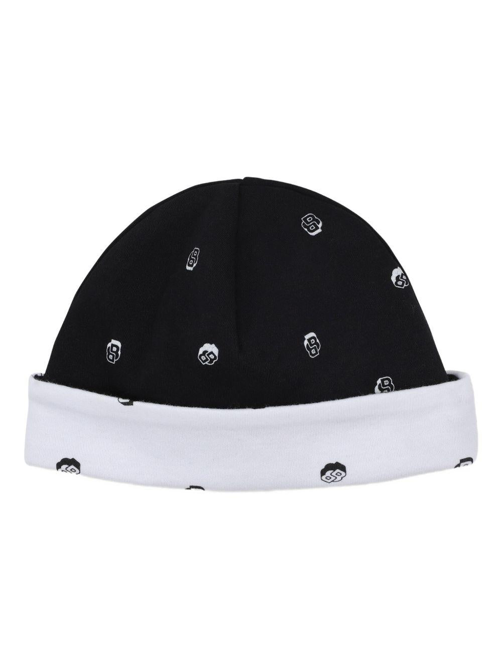 Tutina a Pois BOSS Kidswear con Cappelli Set 4 Pezzi J52492 10P BOSS KIDS
