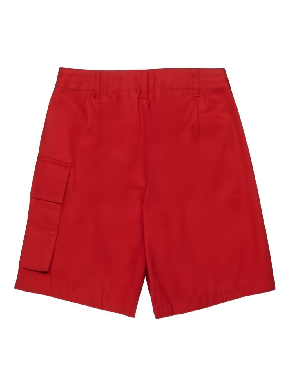 Bermuda cargo con tasche applicate M01703M00UV 0M435 MARNI KIDS